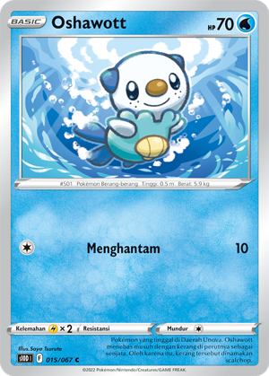 S10D #015 015 — Pengamat Waktu (Indonesian Pokémon TCG card)