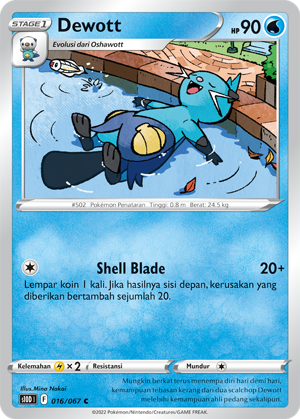 S10D #016 016 — Pengamat Waktu (Indonesian Pokémon TCG card)