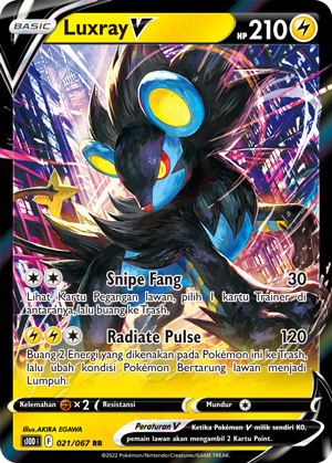 S10D #021 021 — Pengamat Waktu (Indonesian Pokémon TCG card)