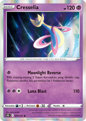 S10D #028 028 — Pengamat Waktu (Indonesian Pokémon TCG card)