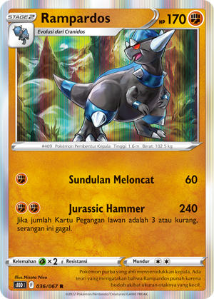 S10D #036 036 — Pengamat Waktu (Indonesian Pokémon TCG card)