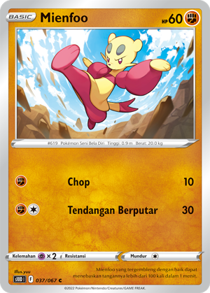 S10D #037 037 — Pengamat Waktu (Indonesian Pokémon TCG card)