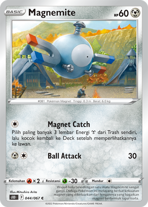 S10D #044 044 — Pengamat Waktu (Indonesian Pokémon TCG card)