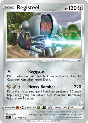 S10D #047 047 — Pengamat Waktu (Indonesian Pokémon TCG card)