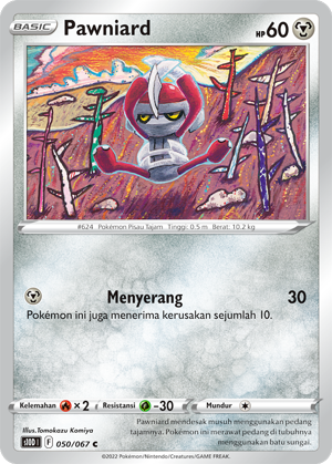 S10D #050 050 — Pengamat Waktu (Indonesian Pokémon TCG card)
