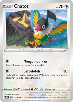S10D #053 053 — Pengamat Waktu (Indonesian Pokémon TCG card)