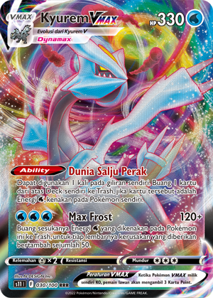 S11 #030 030 — Hantaman Triplet (Indonesian Pokémon TCG card)