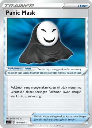 S11 #094 094 — Hantaman Triplet (Indonesian Pokémon TCG card)
