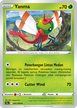 S11A #002 002 — Arkana Memuncak (Indonesian Pokémon TCG card)