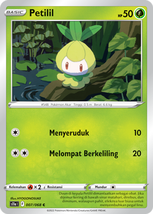 S11A #007 007 — Arkana Memuncak (Indonesian Pokémon TCG card)