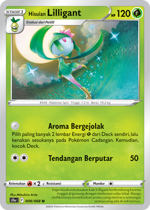S11A #008 008 — Arkana Memuncak (Indonesian Pokémon TCG card)