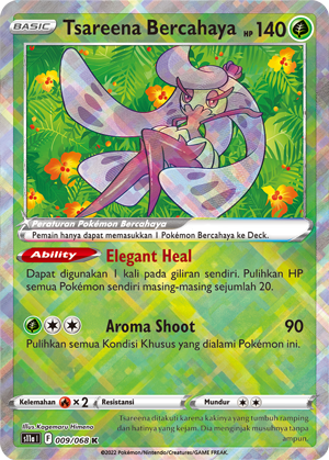 S11A #009 009 — Arkana Memuncak (Indonesian Pokémon TCG card)