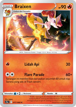 S11A #017 017 — Arkana Memuncak (Indonesian Pokémon TCG card)