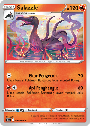 S11A #021 021 — Arkana Memuncak (Indonesian Pokémon TCG card)