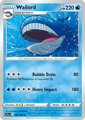 S11A #026 026 — Arkana Memuncak (Indonesian Pokémon TCG card)