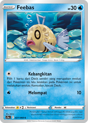 S11A #027 027 — Arkana Memuncak (Indonesian Pokémon TCG card)