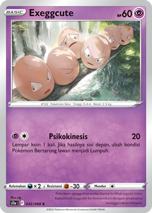 S11A #032 032 — Arkana Memuncak (Indonesian Pokémon TCG card)