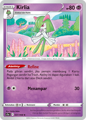 S11A #037 037 — Arkana Memuncak (Indonesian Pokémon TCG card)