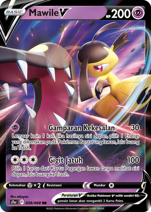 S11A #039 039 — Arkana Memuncak (Indonesian Pokémon TCG card)