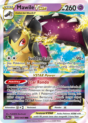 S11A #040 040 — Arkana Memuncak (Indonesian Pokémon TCG card)
