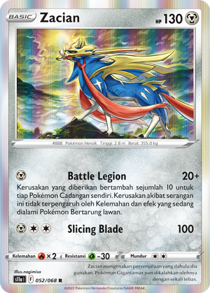 S11A #052 052 — Arkana Memuncak (Indonesian Pokémon TCG card)
