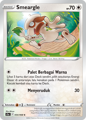 S11A #054 054 — Arkana Memuncak (Indonesian Pokémon TCG card)