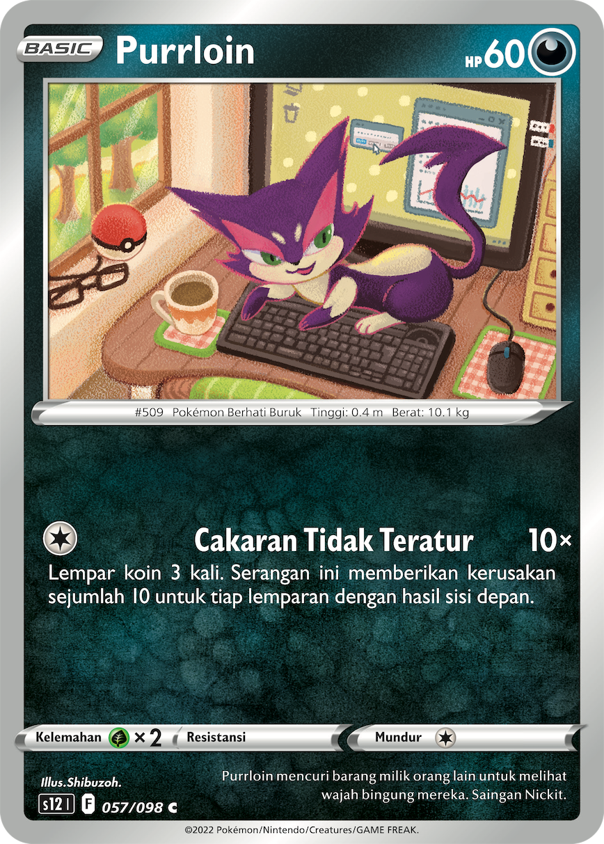 S12 #057 057 — Pemicu Paradigma (Indonesian Pokémon TCG card)