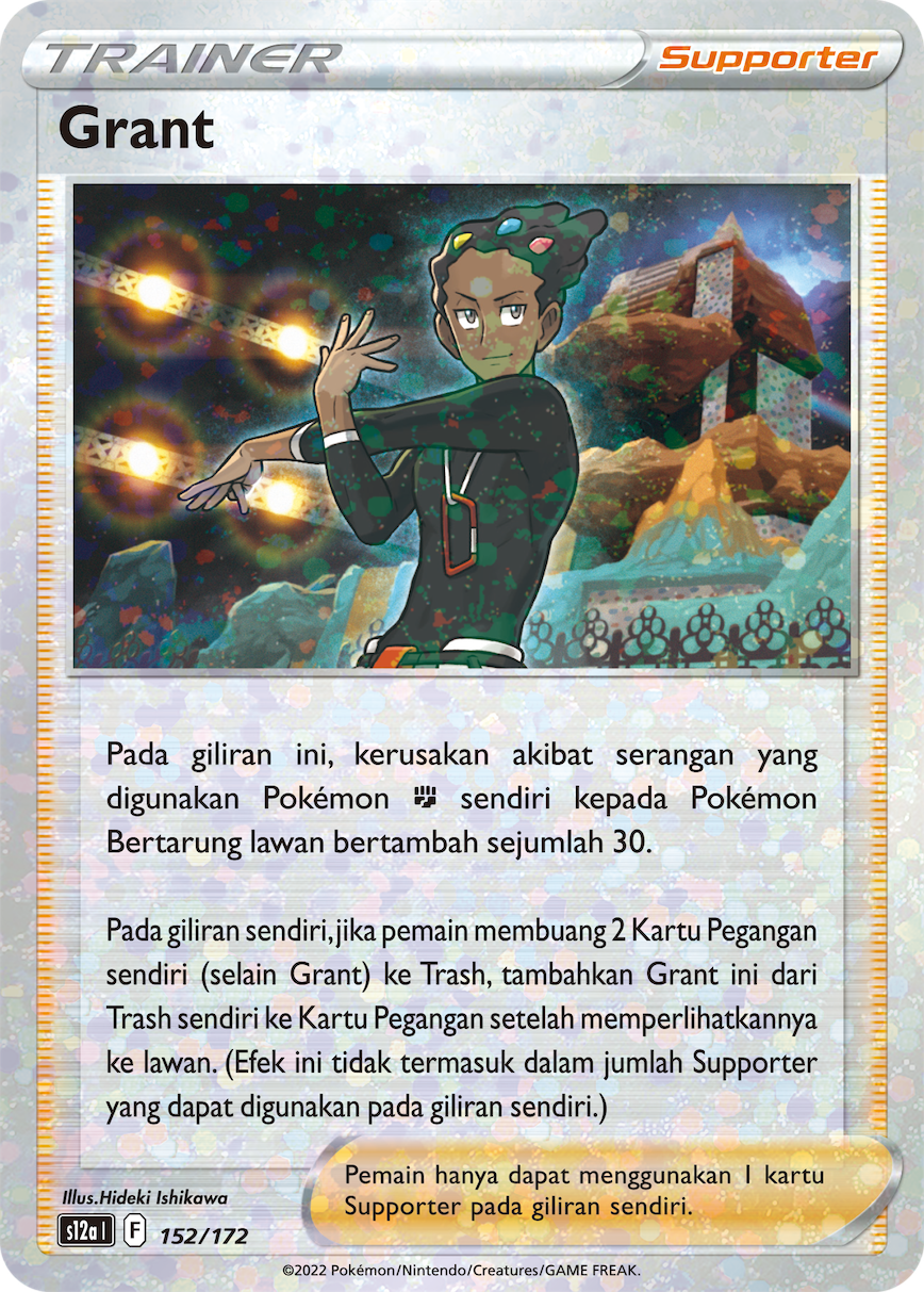 Grant 152/172 — VSTAR Semesta (Indonesian Pokémon TCG card)