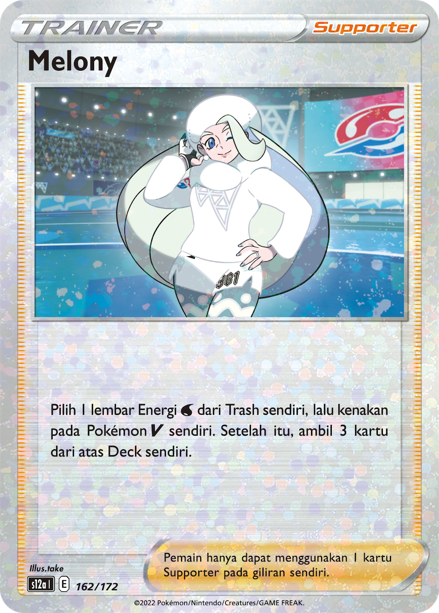 Melony 162/172 — VSTAR Semesta (Indonesian Pokémon TCG card)