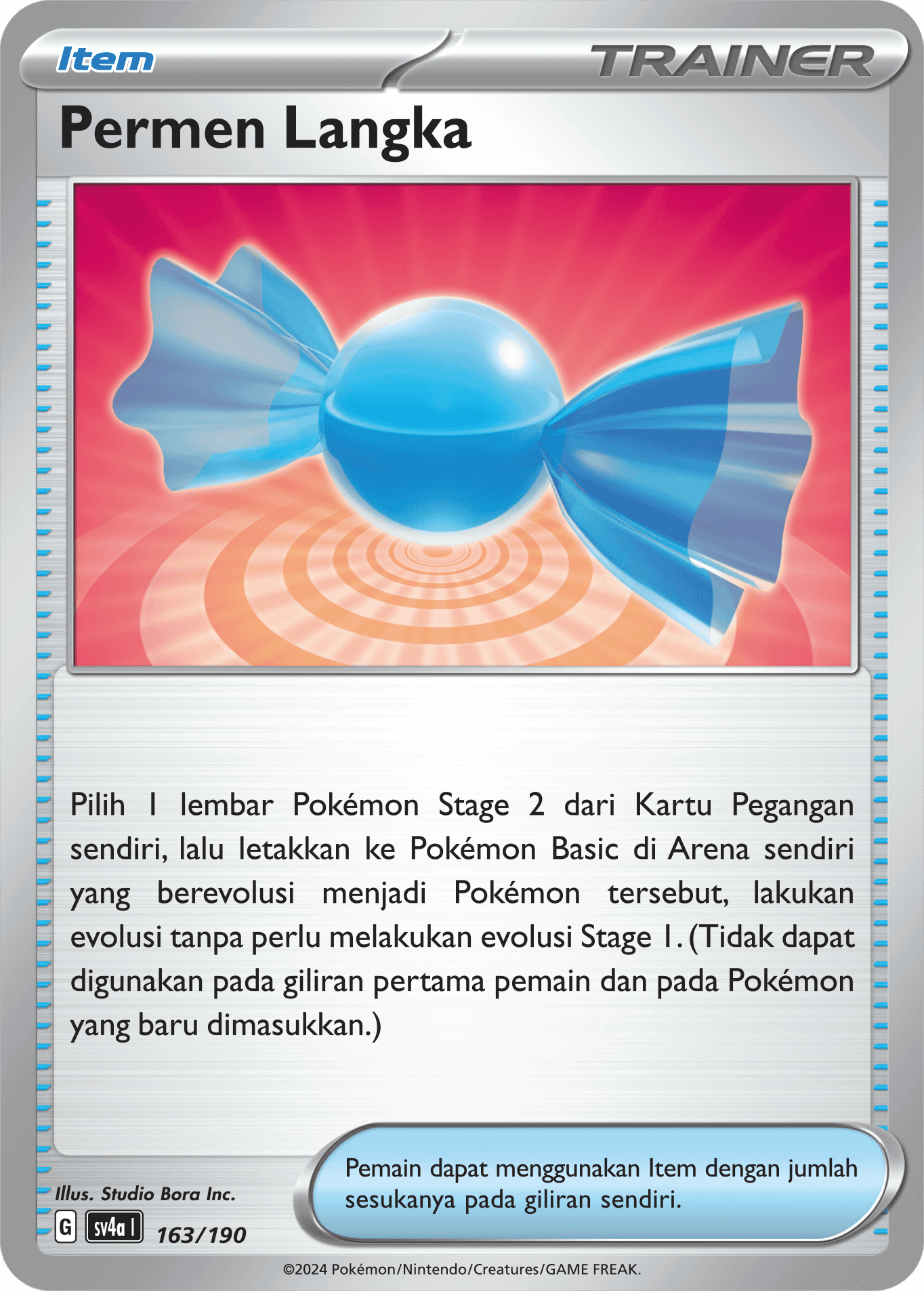 SV4a #163 163 — Harta Berkilau ex (Indonesian Pokémon TCG card)
