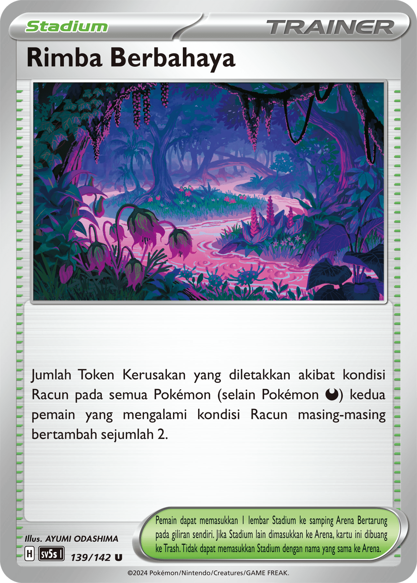 Rimba Berbahaya 139 — Paradoks Andalan (Indonesian Pokémon TCG card)