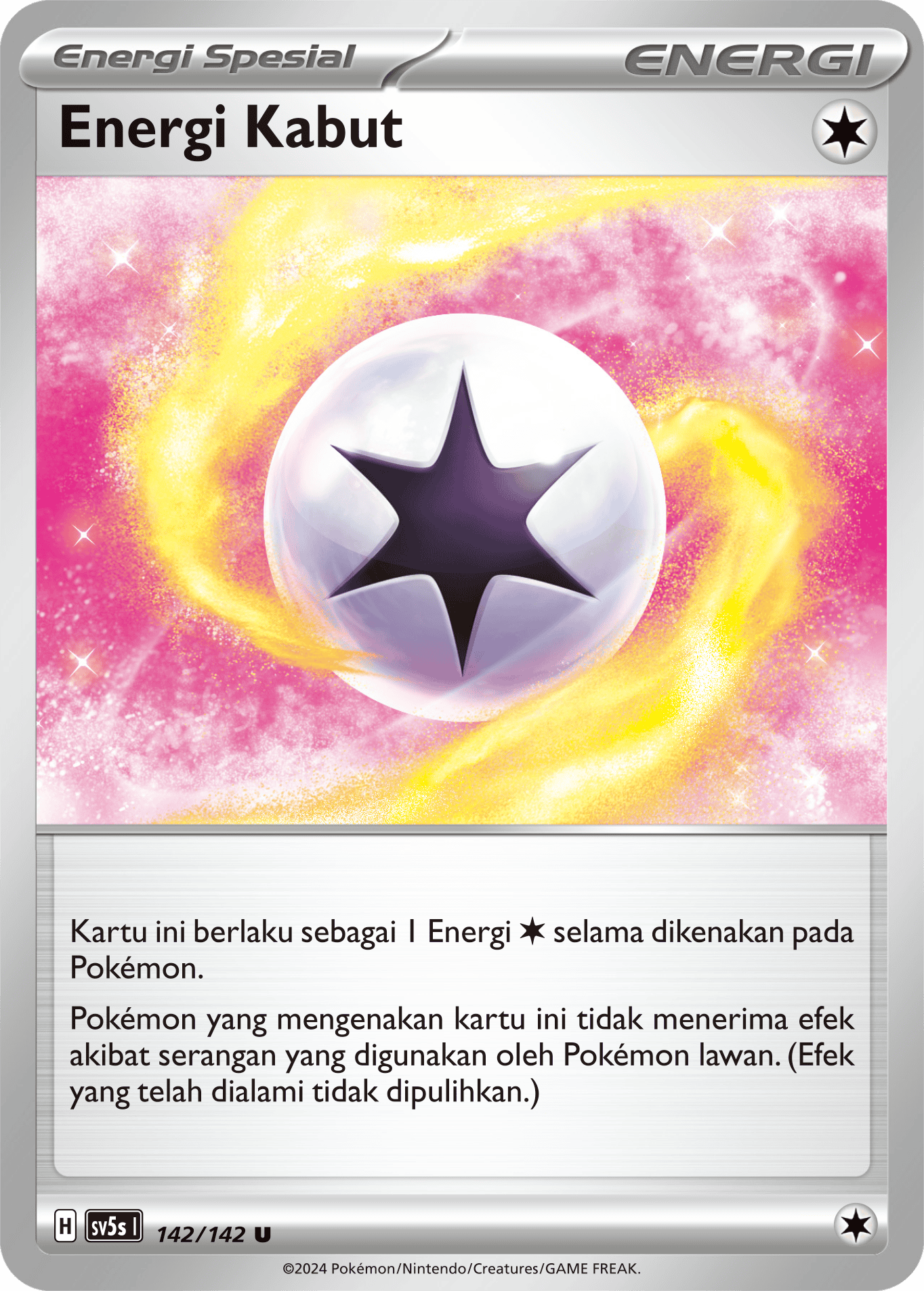 Energi Kabut 142 — Paradoks Andalan (Indonesian Pokémon TCG card)