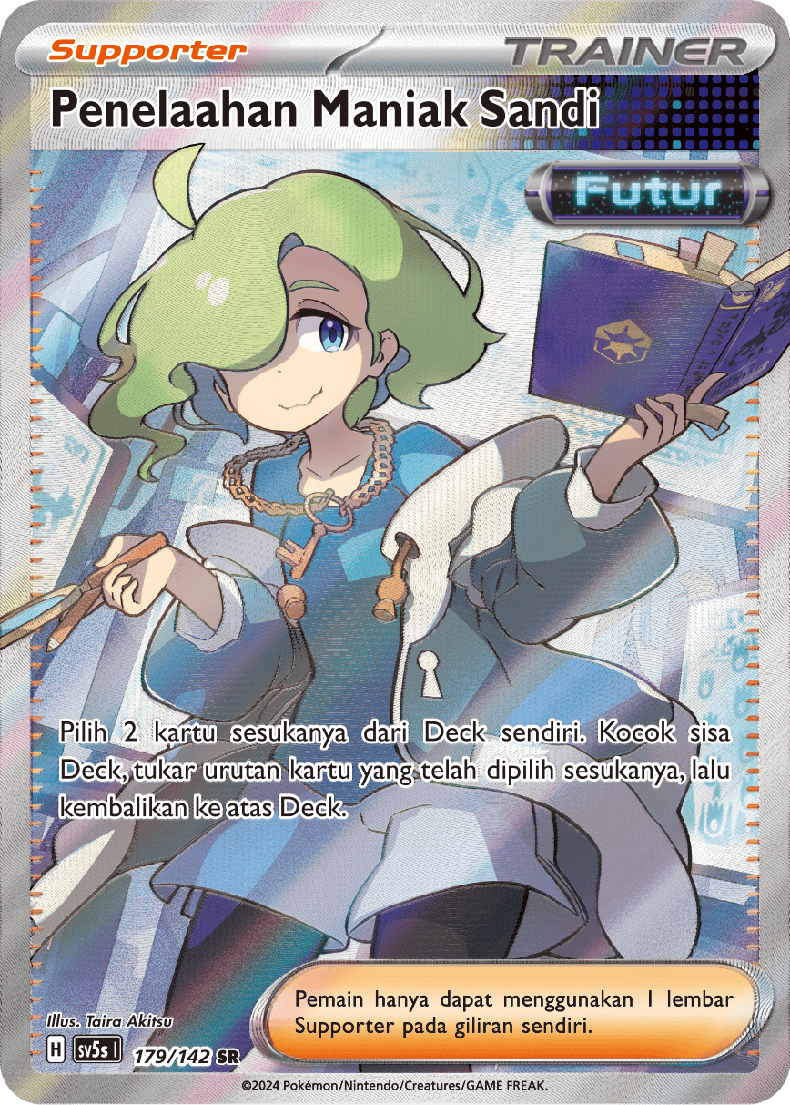 Penelaahan Maniak Sandi 179 — Paradoks Andalan (Indonesian Pokémon TCG card)
