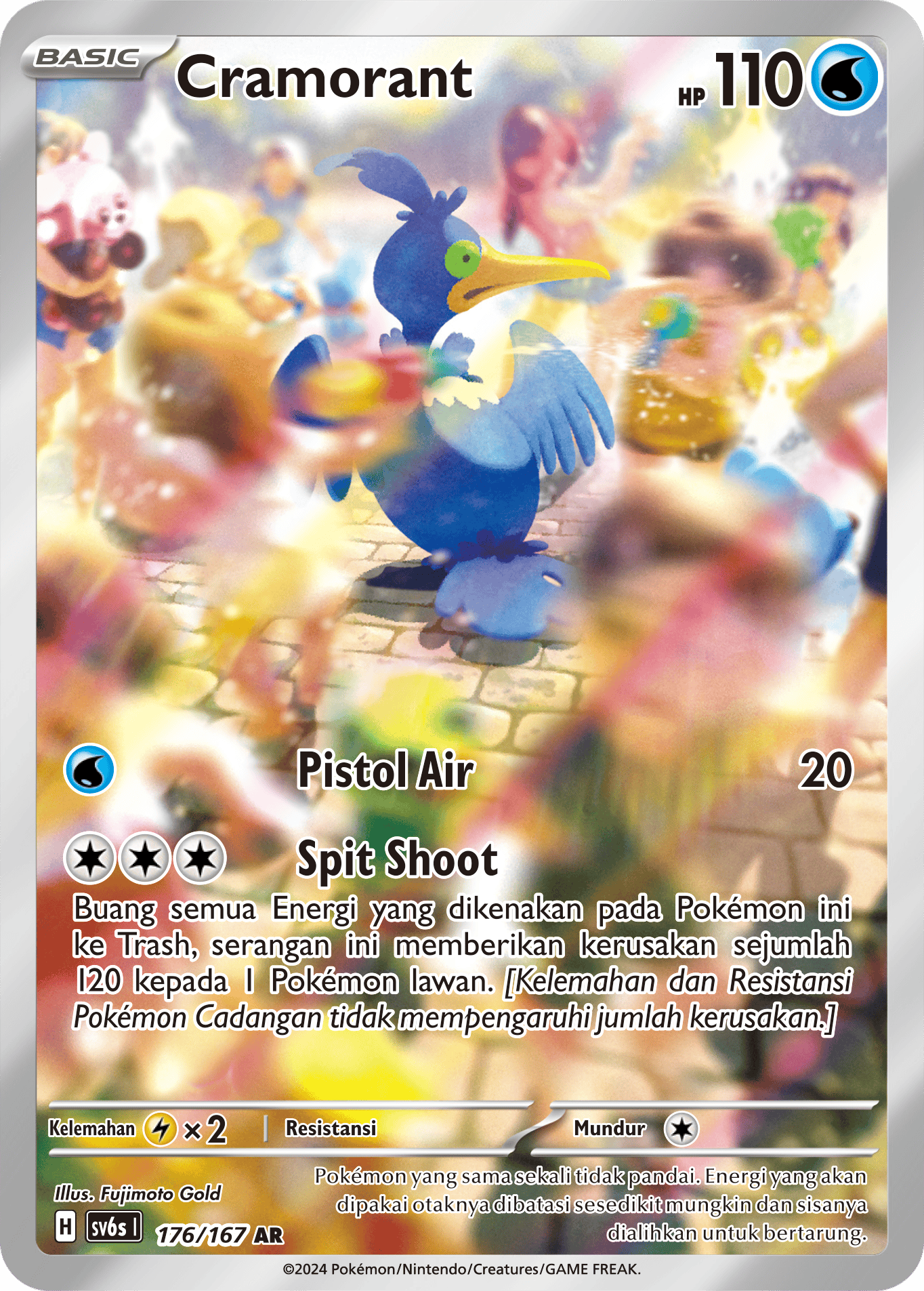 SV6s #176 176 — Topeng Transfigurasi (Indonesian Pokémon TCG card)