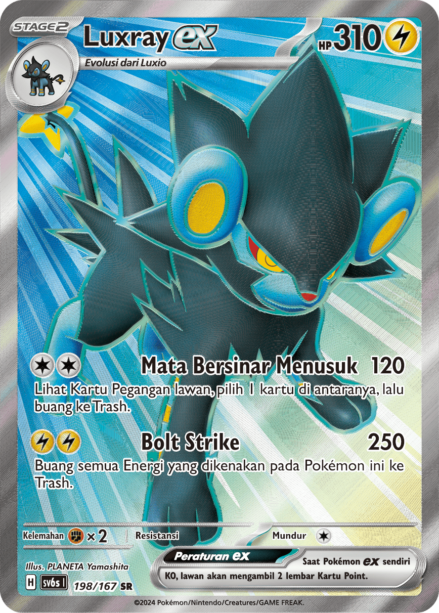 SV6s #198 198 — Topeng Transfigurasi (Indonesian Pokémon TCG card)
