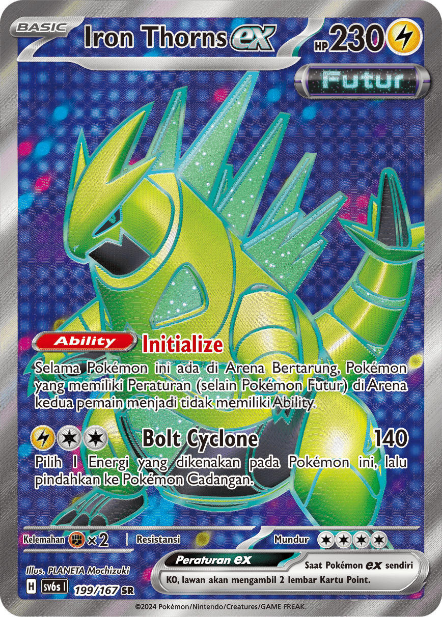 SV6s #199 199 — Topeng Transfigurasi (Indonesian Pokémon TCG card)