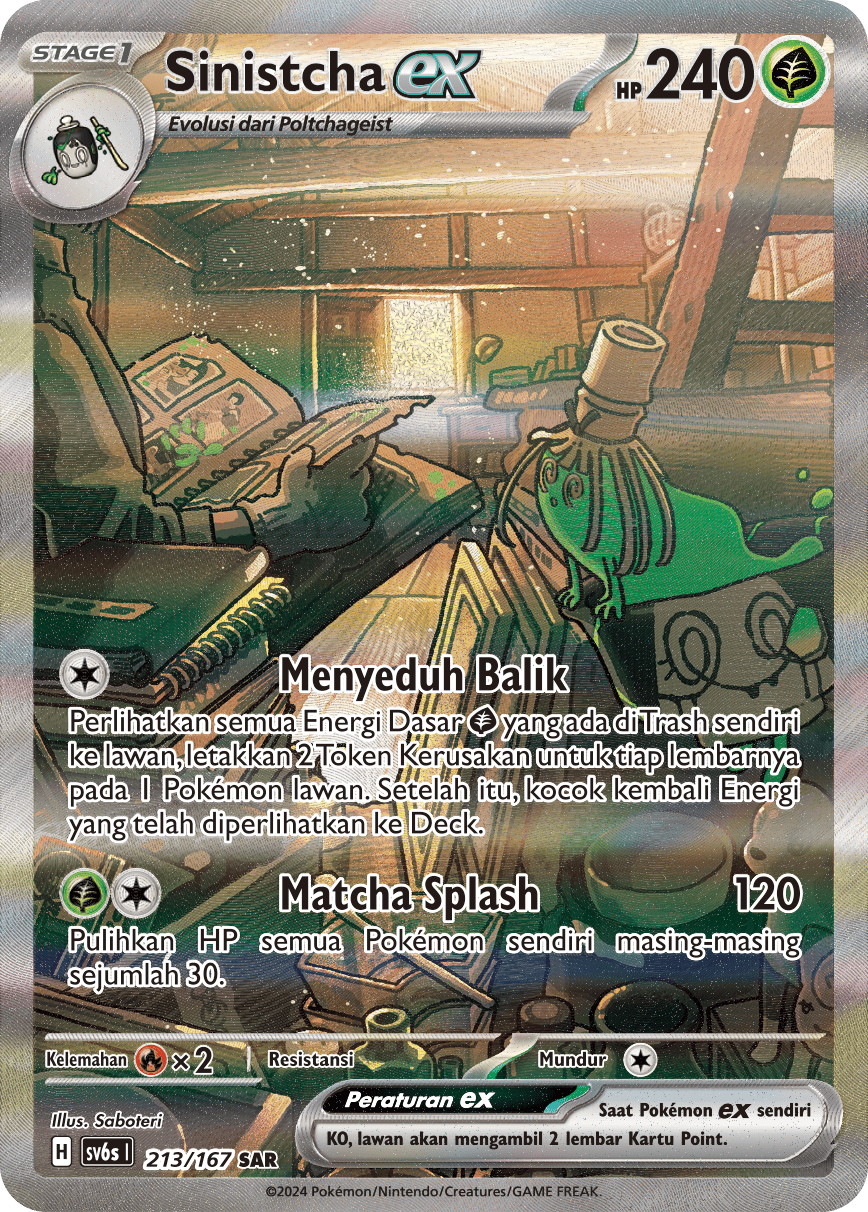 SV6s #213 213 — Topeng Transfigurasi (Indonesian Pokémon TCG card)