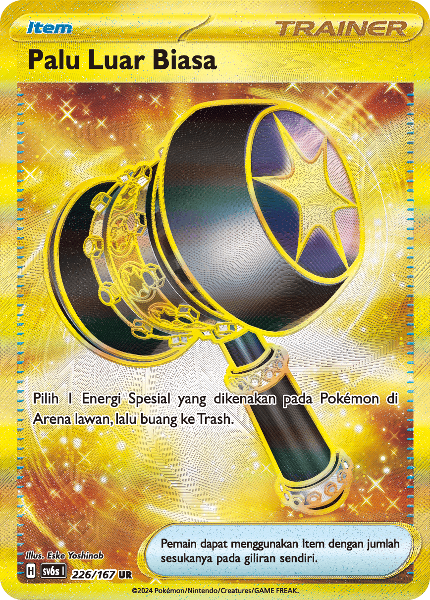 SV6s #226 226 — Topeng Transfigurasi (Indonesian Pokémon TCG card)