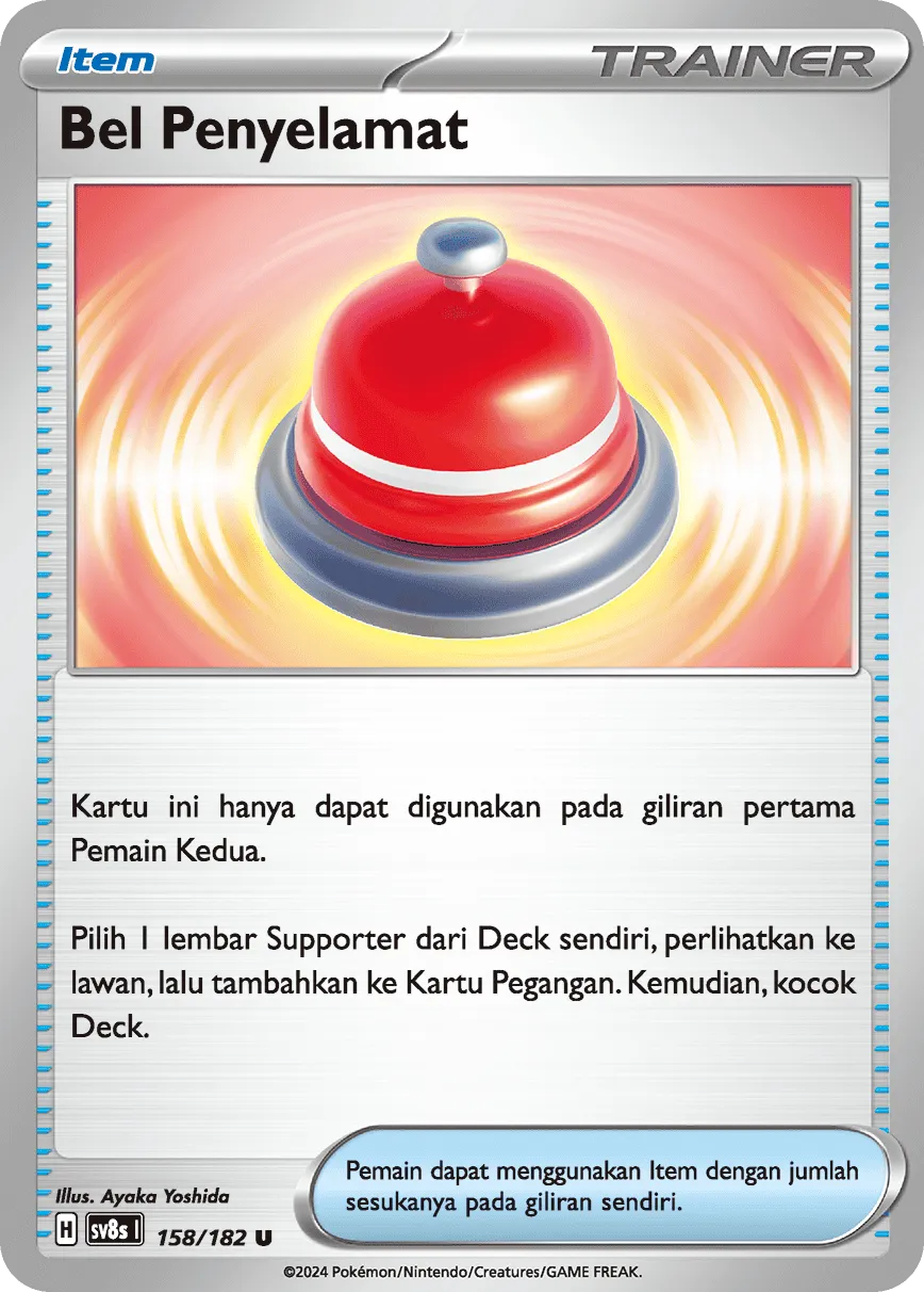 Call Bell 158 (Indonesian Pokémon TCG card)