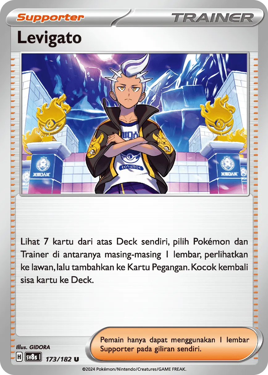 Drayton 173 (Indonesian Pokémon TCG card)