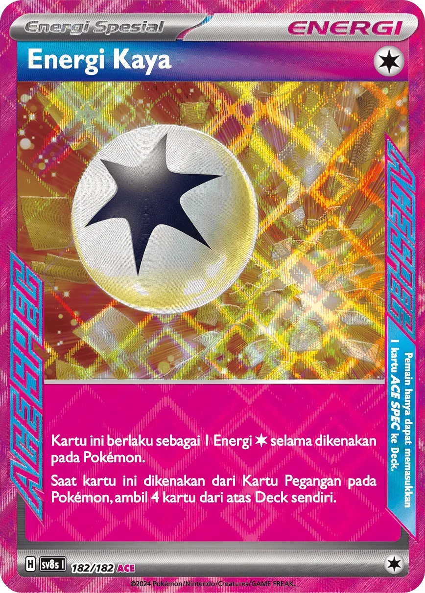 Enriching Energy 182 (Indonesian Pokémon TCG card)
