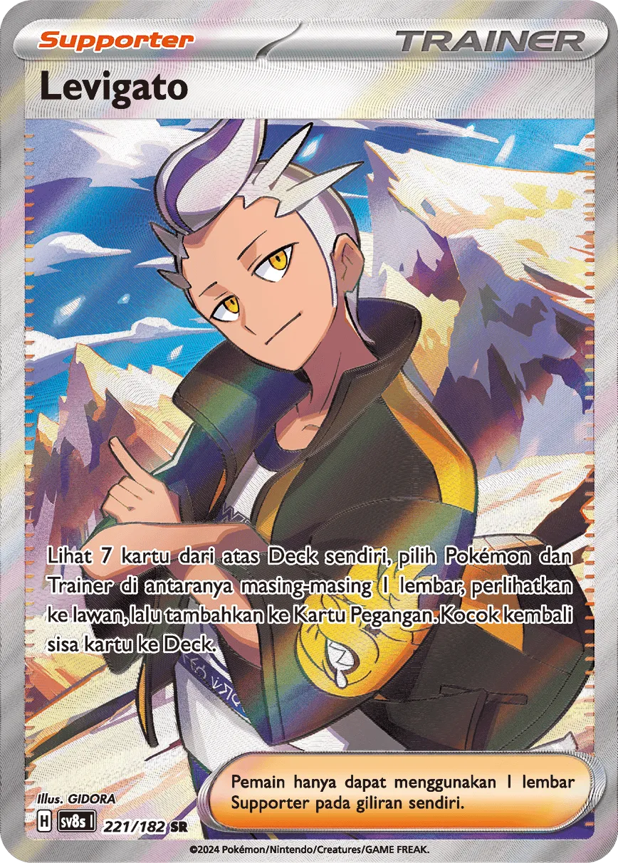 Drayton 221 (Indonesian Pokémon TCG card)
