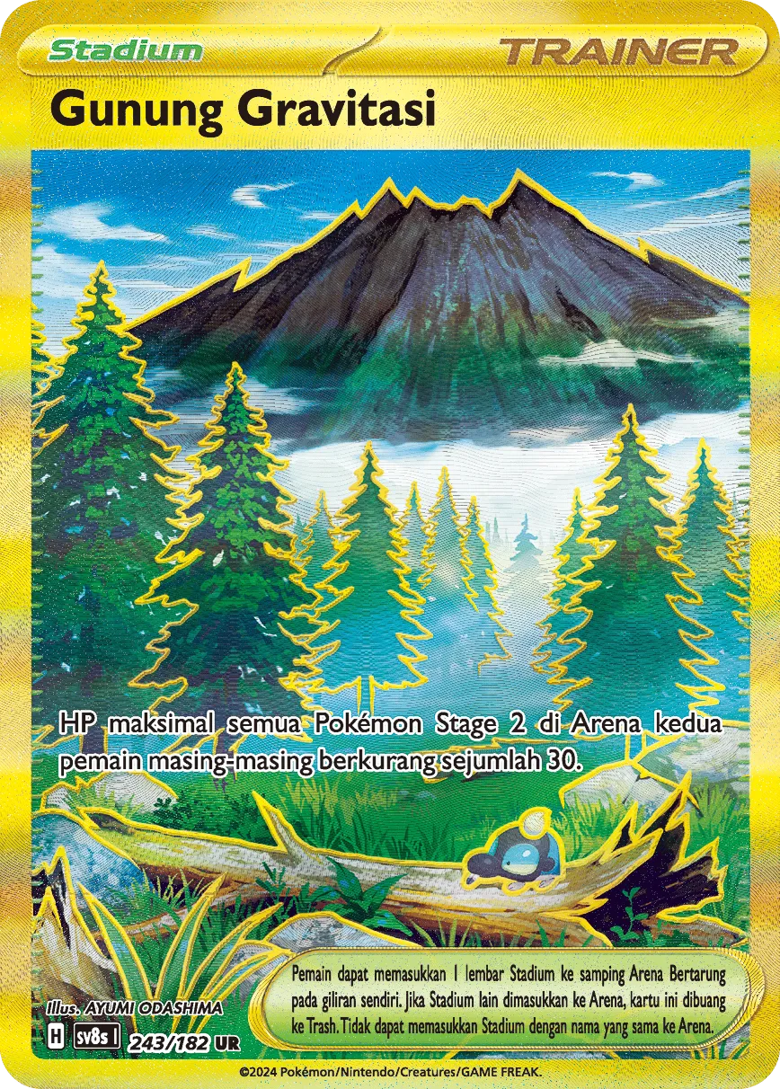 Night Stretcher 243 (Indonesian Pokémon TCG card)