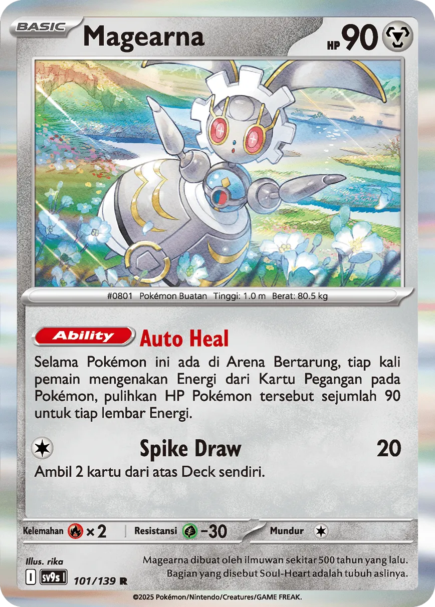 Magearna 101 — Ikatan Takdir (Indonesian Pokémon TCG card)