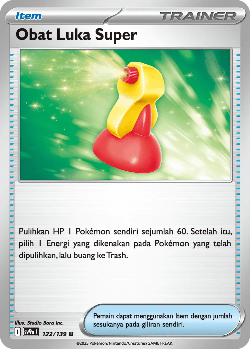 Super Potion 122 — Ikatan Takdir (Indonesian Pokémon TCG card)