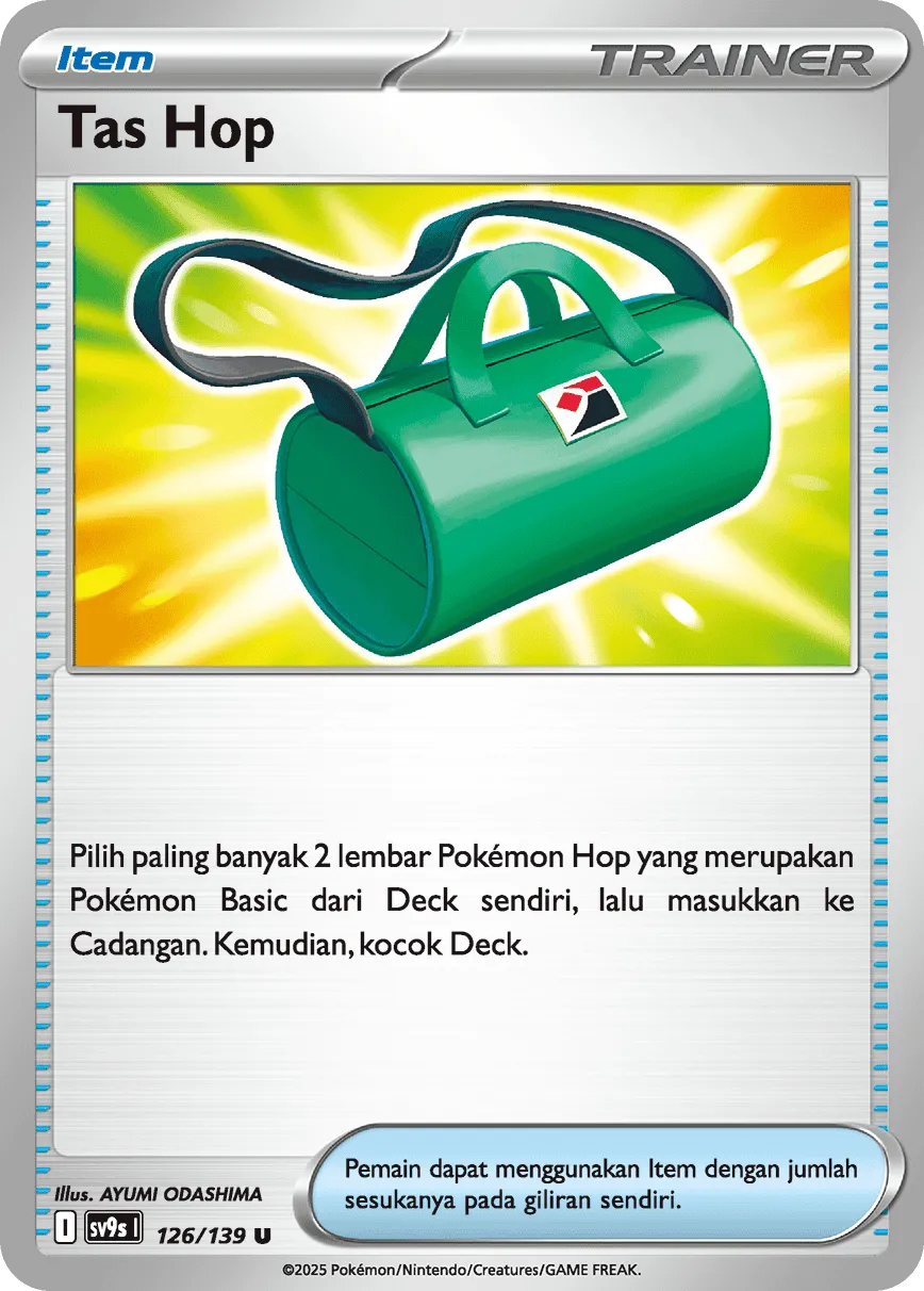 Hop's Bag 126 — Ikatan Takdir (Indonesian Pokémon TCG card)