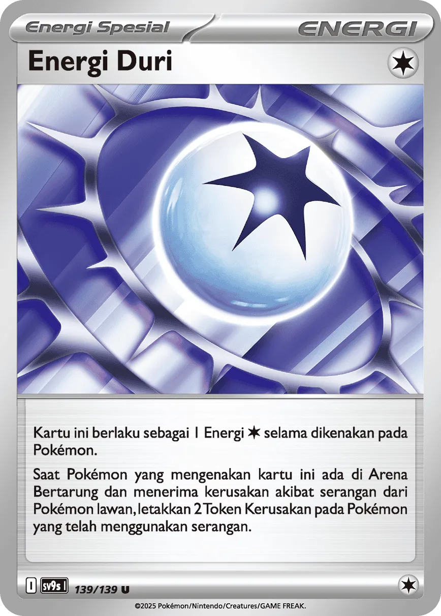 Spiky Energy 139 — Ikatan Takdir (Indonesian Pokémon TCG card)