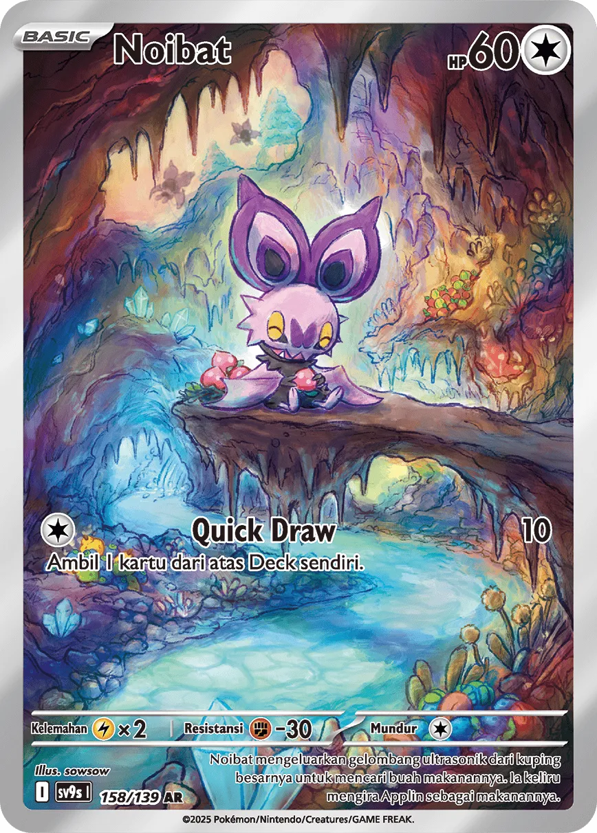 Noibat 158 — Ikatan Takdir (Indonesian Pokémon TCG card)