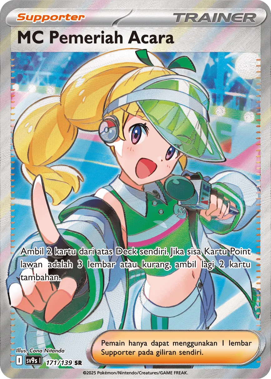 Emcee's Hype 171 — Ikatan Takdir (Indonesian Pokémon TCG card)