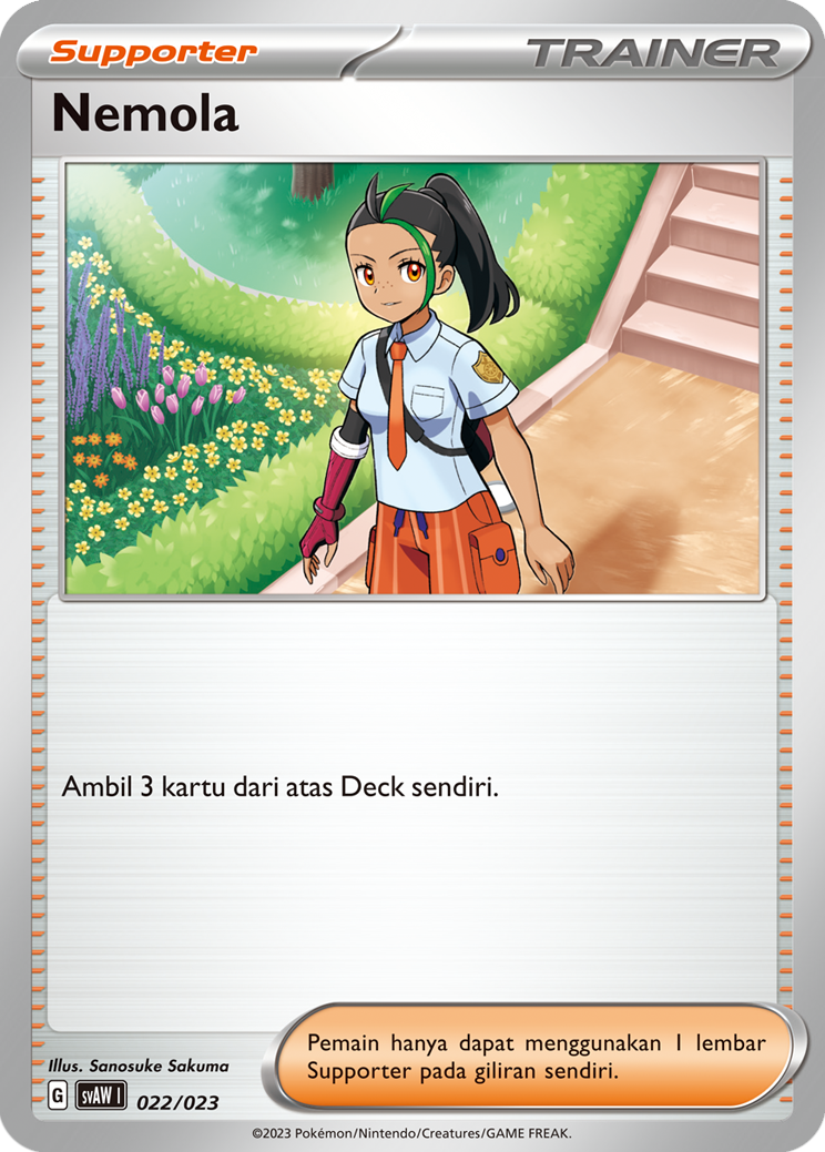 Nemola 022 — Quaxly & Mimikyu ex (Indonesian Pokémon TCG card)